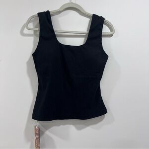 NWT OGL Black Ribbed Top. Size L